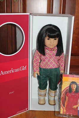 American Girl Doll IVY Doll and BOOK IVY Ling FRIEND of Julie RETIRED - Image 1 of 4