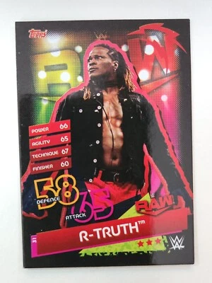 2020 Topps Slam Attax Reloaded WWE #31 R-TRUTH - Image 1 of 2