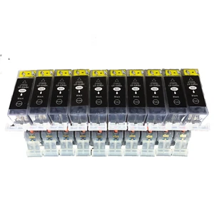 10 Schwarz Patrone für Canon PIXMA IP 4850 4900 4950 MG5150 MG5250 MG5350 MG6150 - Bild 1 von 1