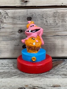 Eureeka’s Castle Moat Twins Stamper Figur 1994 rot Nick Hardee’s Carl’ Jr Toy - Bild 1 von 6