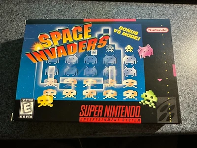 Space Invaders for Super Nintendo (SNES) CIB Complete Excellent - Image 1 of 4