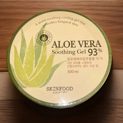 SKINFOOD Aloe Vera 93% Multi Gel Calmante/Enfriador-300ml-Nuevo/Vendedor de EE. UU. Foto 1 de 3