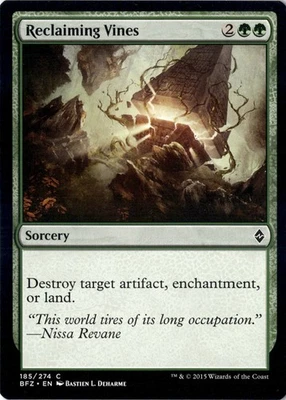 Reclaiming Vines Battle for Zendikar 185 - Image 1 of 2