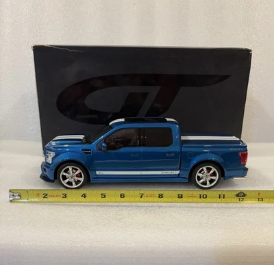 1/18 GT Spirit Ford F 150 Shelby Super Snake azul GT262 limitado con caja Foto 1 de 4