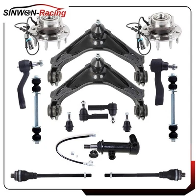 15 For Chevy Silverado 2500 Hd 3500 HD 07-10 Front Tie Rod End Wheel Hub Bearing - Image 1 of 4