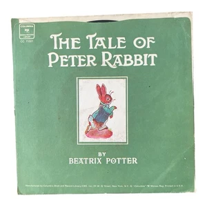 The Tale of Peter Rabbit 45 RPM Beatrix Potter Scholastic Records Vinyl 1902altar - Bild 1 von 3