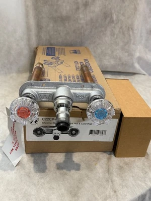 Grifo de pared Woodford C22CP-6 cromado 22CP sin congelación caliente y frío modelo 22 Foto 1 de 4