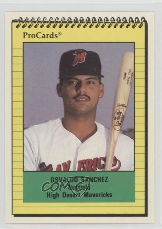 1991 ProCards Minor League Osvaldo Sanchez #2411 - Image 1 of 2