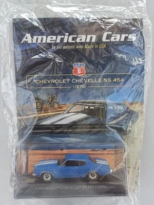 Chevrolet Chevelle SS 454 del 1970 American Cars n⁰6 De Agostini 1:43 Sigillato - Immagine 1 di 4