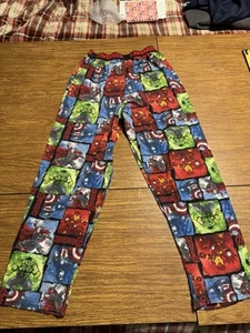 AVENGERS MARVEL MEN'S PAJAMA PANTS SIZE S SUPERHERO COMICS - Picture 1 of 5