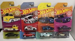 HOT WHEELS 2022 Walmart Exclusive VW Volkswagen Set of 8 GREAT DEAL - Picture 1 of 20