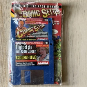 CU Amiga Magazin Comic Setter Software (Disk 98) und komplettes Handbuch + Disk 99 - Bild 1 von 7