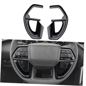 2PCS for 2022 2023 2024 2025 Toyota Tundra Accessories Steering Wheel Cover - Picture 1 of 8