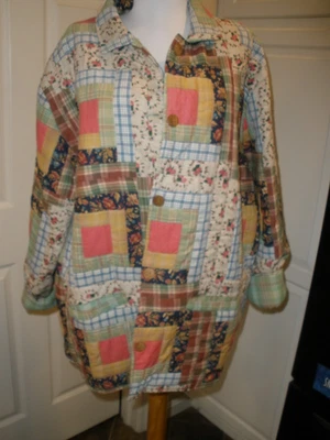 Chaqueta acolchada Patch Magic Group XL reversible usada en excelente estado Foto 1 de 4