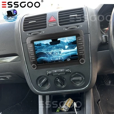 VW Golf 2003-2013 Apple CarPlay 100% PLUG & PLAY Car Stereo Radio Upgraded+Cam - image 1 of 4