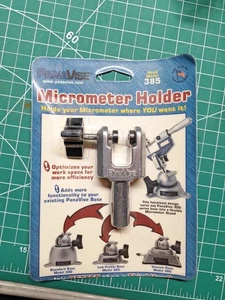 Panavise Mikrometer Schraubstockkopf, 1/2" offen 385 Panavise Aluminium NEU  - Bild 1 von 4