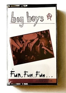VTG Original 82 BIG BOYS FUN FUN FUN Punk Cassette Tape 1ST ED. Factory Sealed - Picture 1 of 7