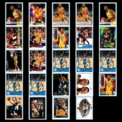 Лот из 24 баскетбольных карточек с Ником Ваном Экселом 1993 Hoops Fifth Anniversary Gold Lakers - Изображение 1 из 4