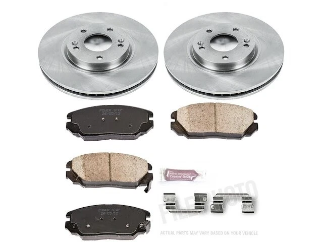 Комплект переднего тормоза и ротора для 2006-2010 Hyundai Sonata 3,3 л V6 2007 HB275JZ - Изображение 1 из 1