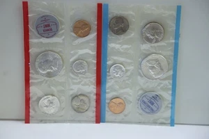 US 1963 Mint Issue Mint Set w/ Original P&D (10) Coin Set - Picture 1 of 5