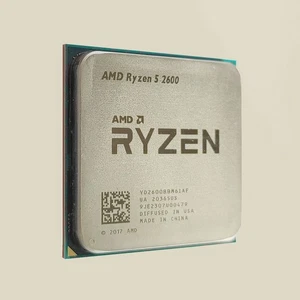 AMD Ryzen 5 2600, 3,4 GHz, 6-rdzeniowy, 12-wątkowy procesor, yd2600bbm6iaf, gniazdo AM4 - Zdjęcie 1 z 8
