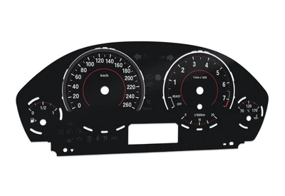 For BMW F30 Sport - Speedometer gauges from MPH to km/h  - Image 1 of 4