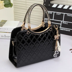 Elegant Handbags Women Bags Shoulder Messenger Bags Wedding Clutches Bag Black - Picture 1 of 14