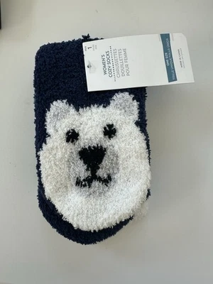Calcetines acogedores Polar Bear Old Navy - Invierno - Mujer difusos nuevos con etiquetas Foto 1 de 4
