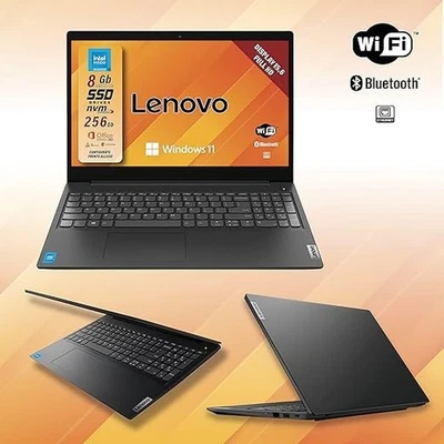 Lenovo Notebook V15 G2 15.6 Computer Portatile Full HD Intel Celeron N4500 256GB - Immagine 1 di 4