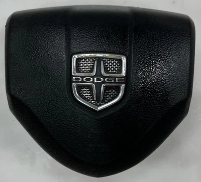 Bolsa de aire para volante de conductor Dodge Grand Caravan 11-20 negra OEM 1QK22DX9AG Foto 1 de 4