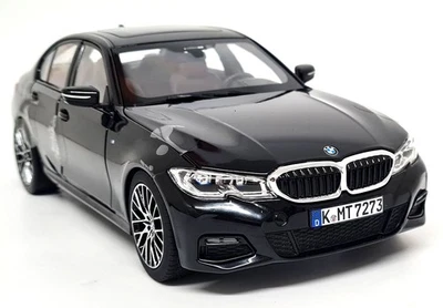 Norev 1/18 BMW 330i G20 2019 Black Metallic Diecast Scale Model Car - Image 1 of 4