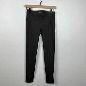 Leggings Vince Gris Oscuro Cintura Elástica Elastizados Tiro Medio Talla Pequeña - Imagen 1 de 6