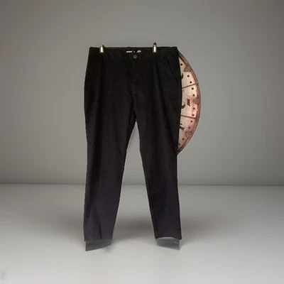 Old Navy Size 14 Black High Rise Skinny Adjustable Waist Work Pants - Image 1 of 4