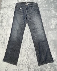 7 For All Mankind Button Fly A Pocket Bootcut Jeans Damen 32 (passt 34W) - Bild 1 von 16