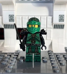 Lego Ninjago Lloyd Hands of Time Black Armor Green Ninja Minifigure 70626 njo284 - Picture 1 of 4