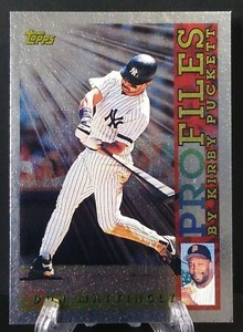 Don Mattingly 1996 Topps Baseball Profiles Insert Card #AL-17 NY Yankees HOF NM