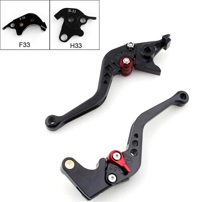 Short Brake Clutch Levers Fit Honda CB1000R 08-14 CBR1000RR/FIREBLADE 04-07 Bk T Foto 1 de 3