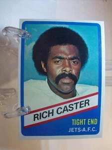 1976 Topps Wonder Bread Football Card #6 Richard Caster (10752) - Picture 1 of 2