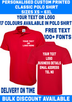 Work/Home Size S Red XL Embroidered/Personalised POCKET TABARD Work/Home Size S Red XL Embroidered/Personalised POCKET TABARD