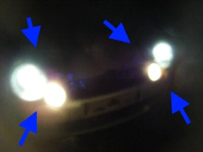 VW LUPO GTI HEADLIGHTS XENON GENUINE ORIGINAL EXCELLENT CONDITION TVR - Image 1 of 4