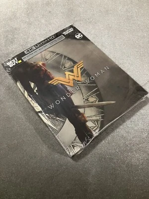 WoNDeR WoMaN: 4K+blu ray+d/c LiMiTeD EditioN sTeeLBooK “SUPER RARE”💫BRaND NeW💫 - Image 1 of 4