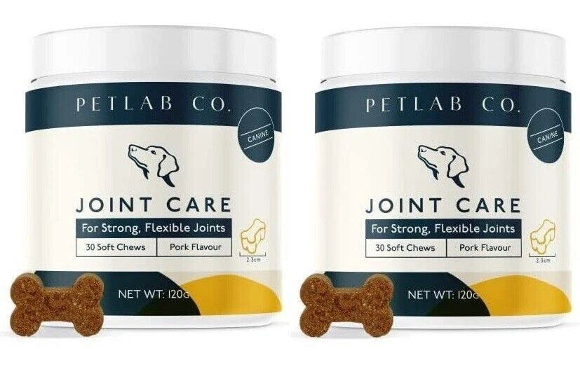 Petlab Co. Jointcare Dog Chewing Gum - 30 Pieces X 2(60 Total) - Expiry 09/2025