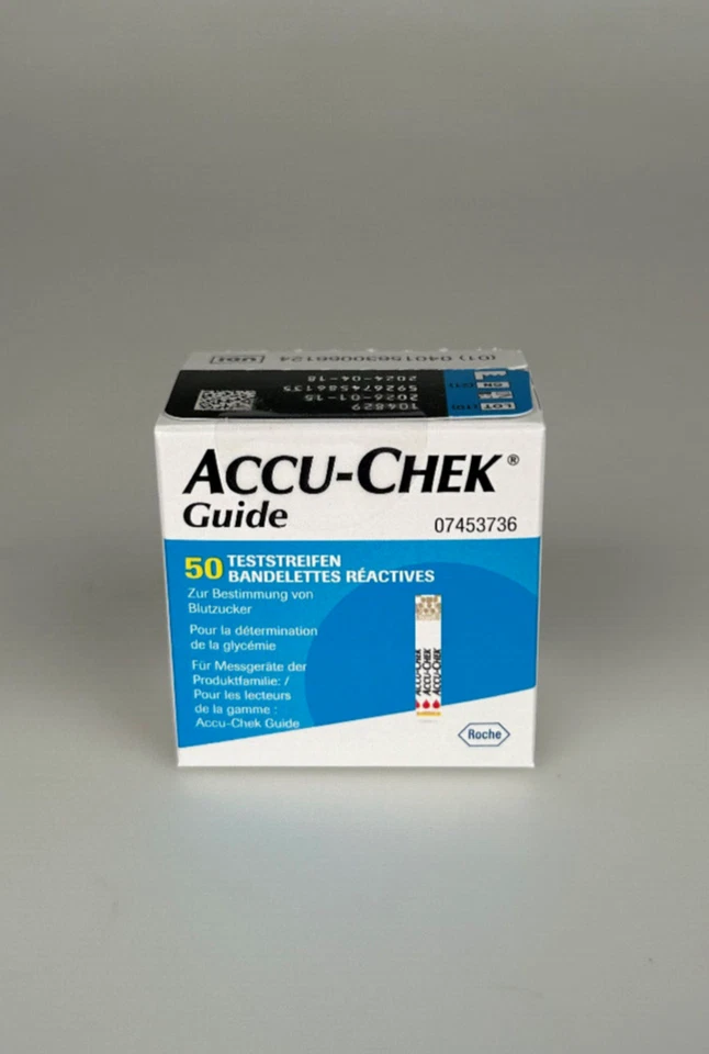 Accu Chek Guide | 50 Stk | PZN 15400478 | Verfall: 07.04.2027 - Bild 1 von 1
