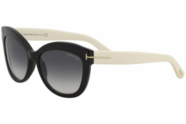 Tom Ford Alistair FT 0524 Unisex Sunglasses - Black/Ivory