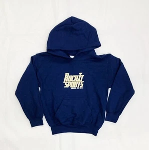 Gildan RockIt Sports Virginia Est. 2013 Pullover Hoodie Jugend klein marineblau - Bild 1 von 2
