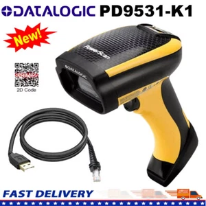 Datalogic PowerScan PD9531-K1 Corded Handheld Omnidirectional Rugged 2D Area - Picture 1 of 6