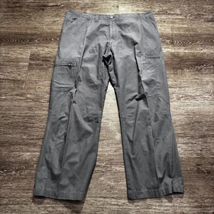 Patagonia Pants Men 38 Gray Tenpenny Organic Cotton Trail Blend Carpenter Cargo - Picture 1 of 14