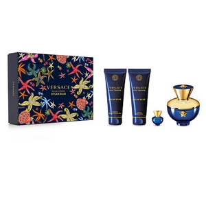 Versace Dylan Blue Pour Femme EDP 100ml 4 Piece Gift Set - Picture 1 of 4