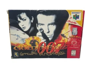 Grant Kirkhope Signed N64 Game CIB GoldenEye 007 Authentic Autograph JSA COA - Picture 1 of 13