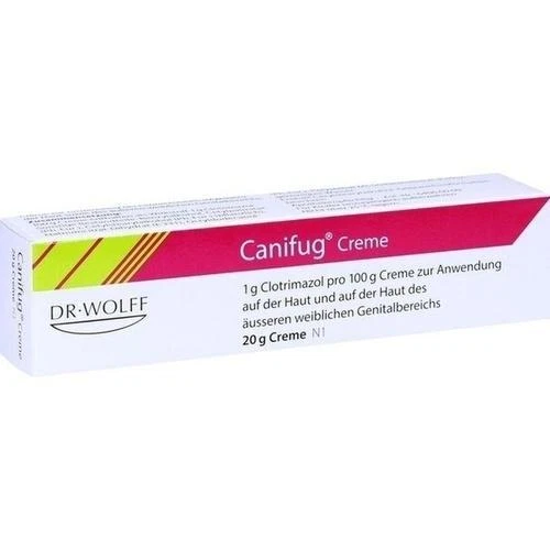 DR. AUGUST WOLFF GMBH & CO.KG ARZNEIMITTEL CANIFUG Creme 20 g PZN 66677